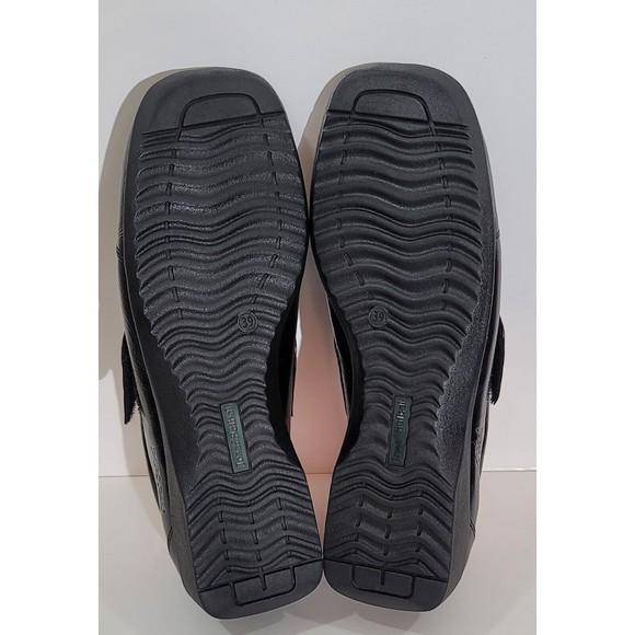 Josef Seibel Kathrin Black Patent Leather Loafers Square Toe Women's EU-39 US-8 - Picture 9 of 10